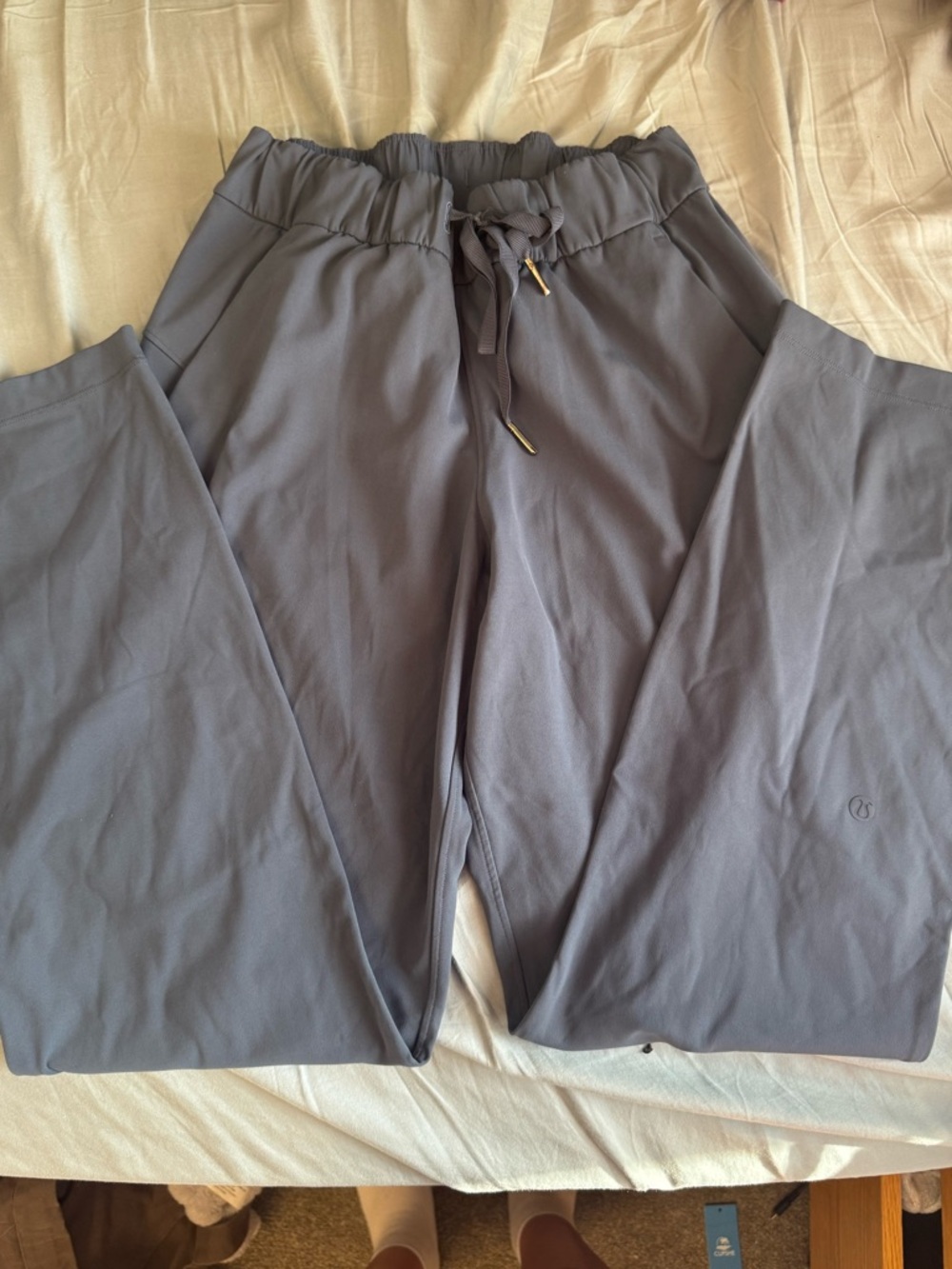 lululemon athletica Women's Gray Wide-Leg Pants